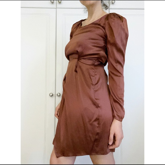 SPACE Silk dress - Picture 5 of 10